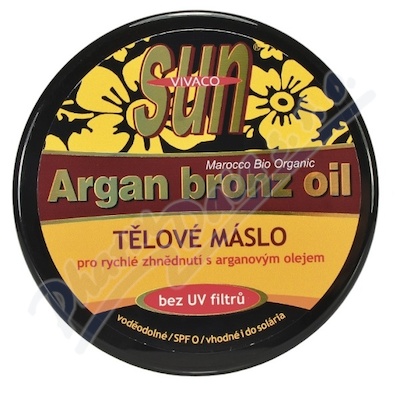 VIVACOsun opalovací máslo argan.olej 200ml