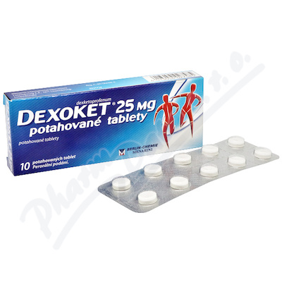 Dexoket 25mg tbl.flm.10 II