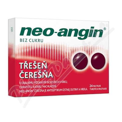 Neo-angin třešeň 1.2mg/0.6mg/5.9mg pas.24