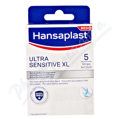 Hansaplast Ultra Sensitive náplast XL 5ks