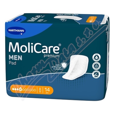 MoliCare MEN inkontinenční pomůcka 4 kapky 14ks