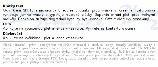 Eucerin HYALURON-FILLER+3xEFFECT oční krém 15ml