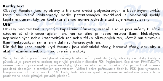 VACUTEX kapilární krytí 10x20cm 10ks